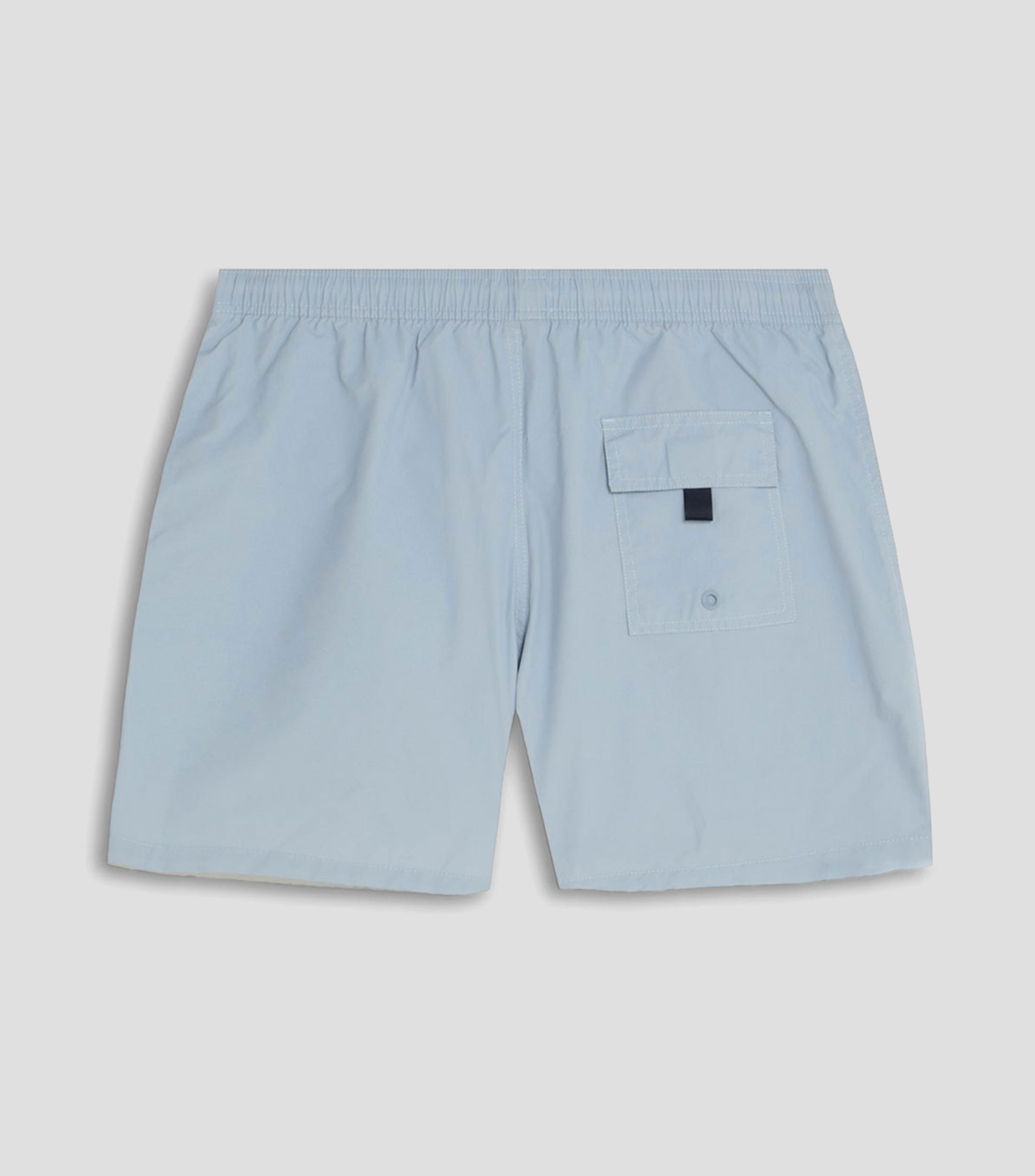 Traje de baño largo liso Hombre